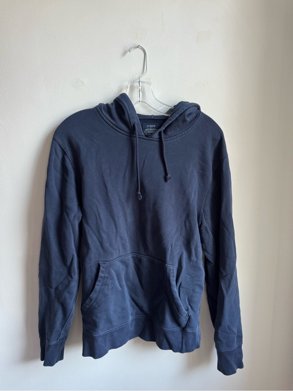 J. Crew Men’s Navy Blue Pullover Hoodie